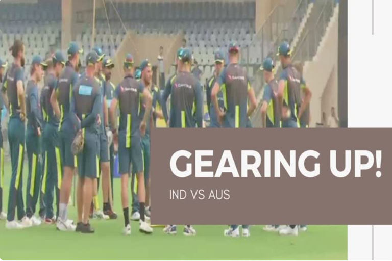 australian cricket team practice in mumbai