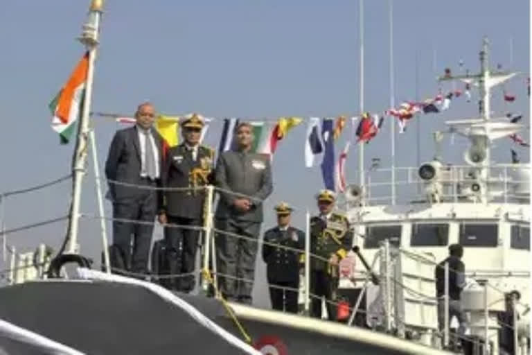 Indian Coast Guard fast patrol vessels