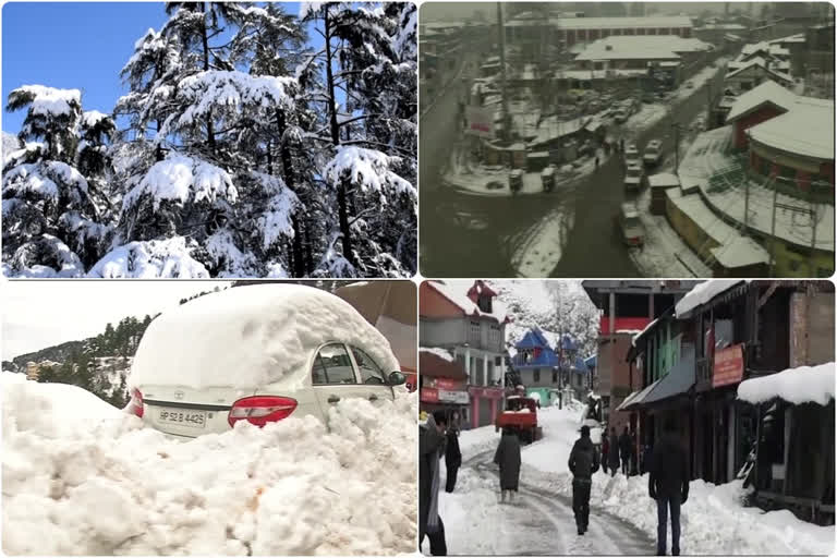 3 dead as snowfall continue in hill states of north India