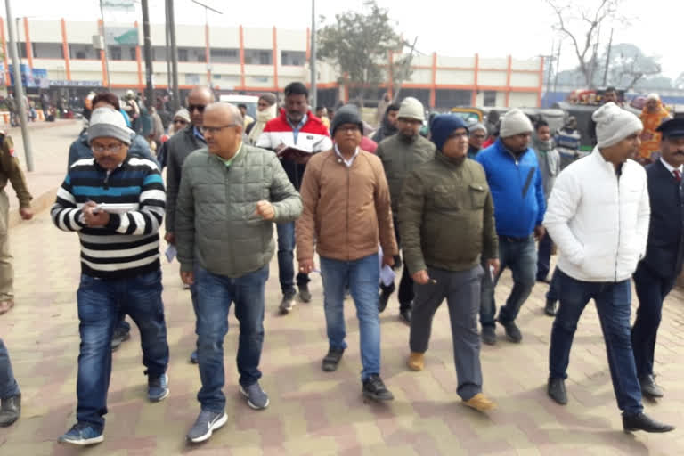 drm inspected saharsa station