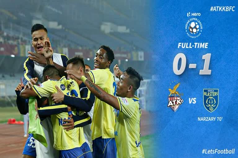 isl result news  kerala blasters won news  atk vs blasters'  എഐഎസ് എല്‍ റിസല്‍ട്ട് വാര്‍ത്ത  കേരള ബ്ലാസ്‌റ്റേഴ്‌സ് വാര്‍ത്ത