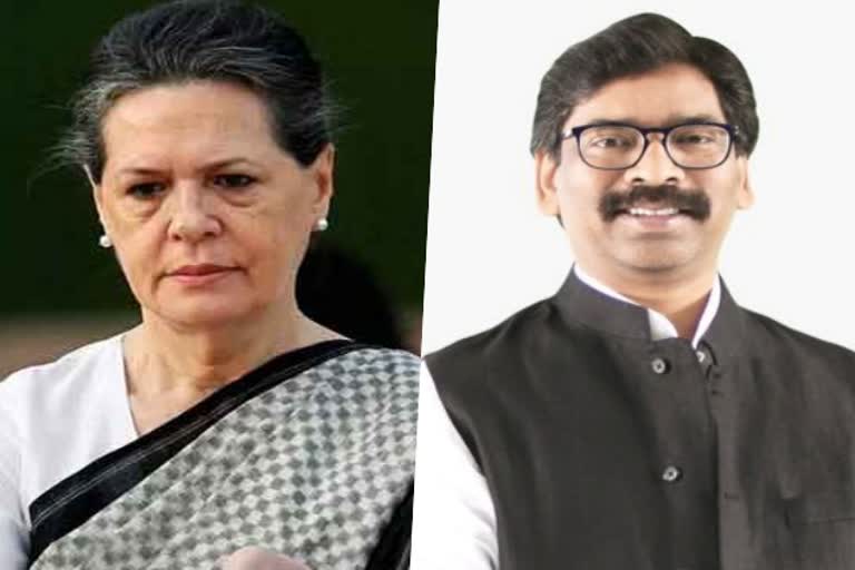 Hemant Soren meets Sonia Gandhi