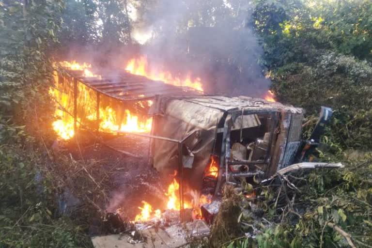 road accident in latehar