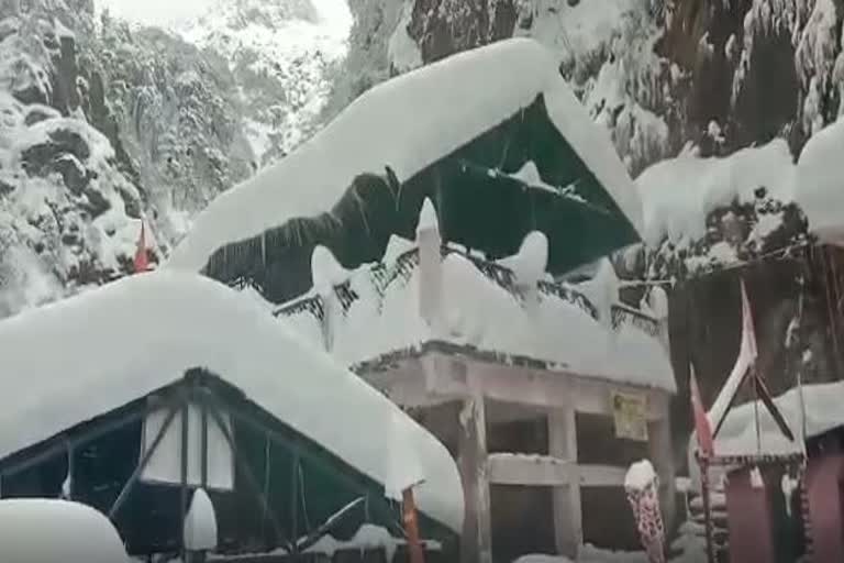 snowfall in utrakhand