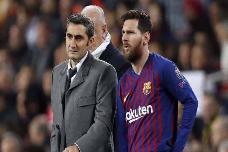 Barcelona sack manager Valverde, appoint former Betis coach Setien