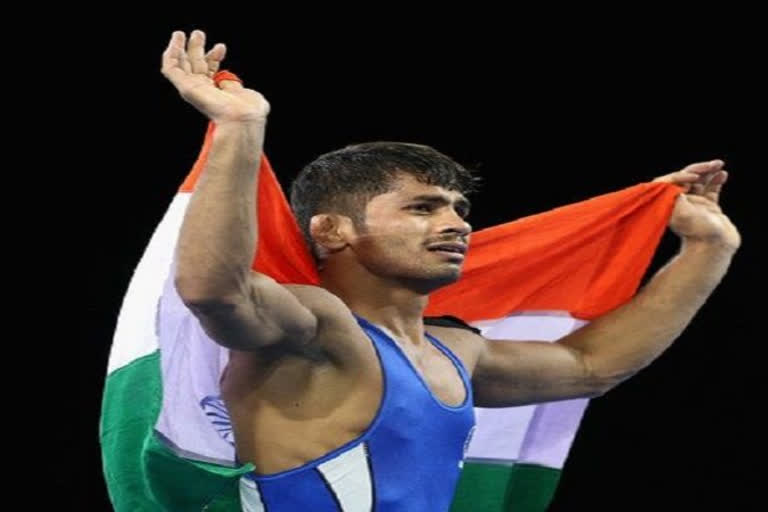 maharashtra rahul aware in indian team at asian wrestling championship