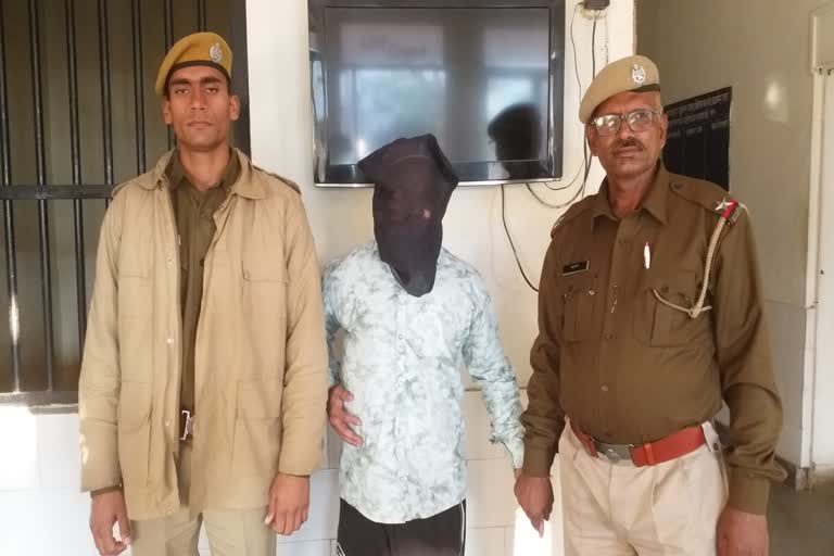 Robbery accused arrested in ajmer, अजमेर में डकैती का आरापी गिरफ्तार