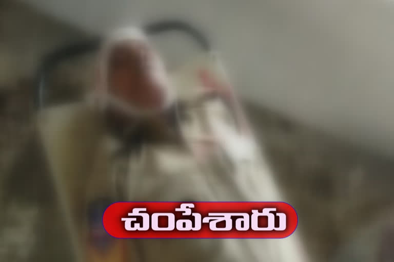 road accident head constable died in vanaparthi district