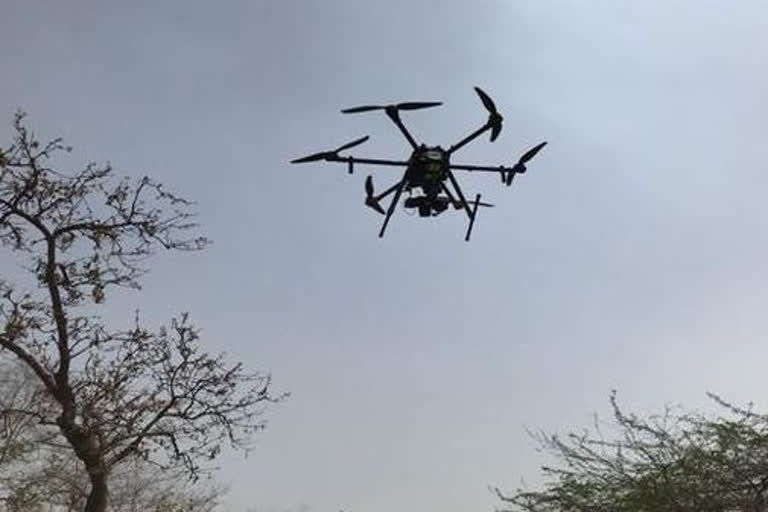 Suspected Pak drone spotted flying in Punjab