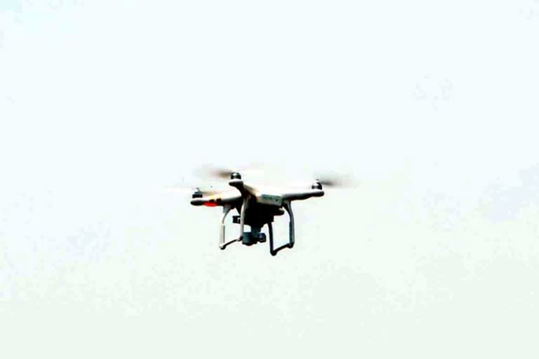 Drone spotted near Indo-Pak border in Punjab