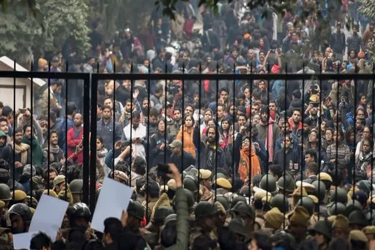 JNU violenece update