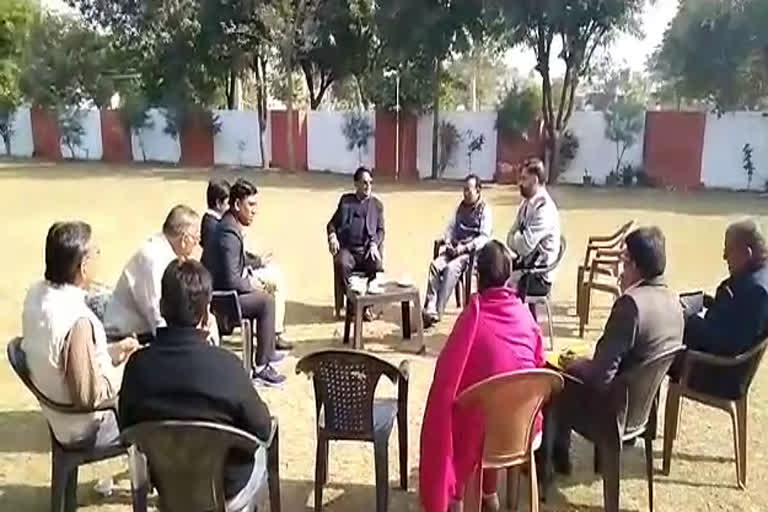 दौसा में अधिकारियों की बैठक,  Officers' meeting in Dausa, दौसा की खबर,  dausa news