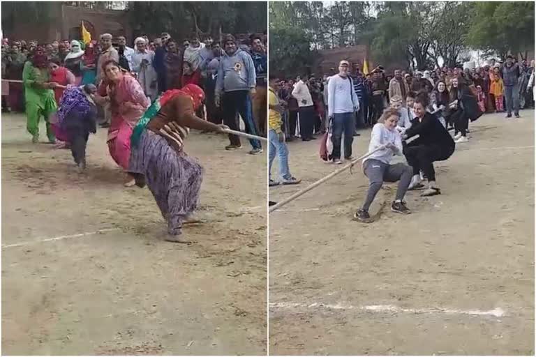 makar sankranti in titram village in kaithal