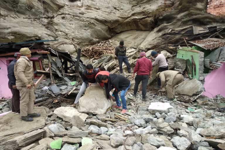 Youth dies due to landslide in chamba