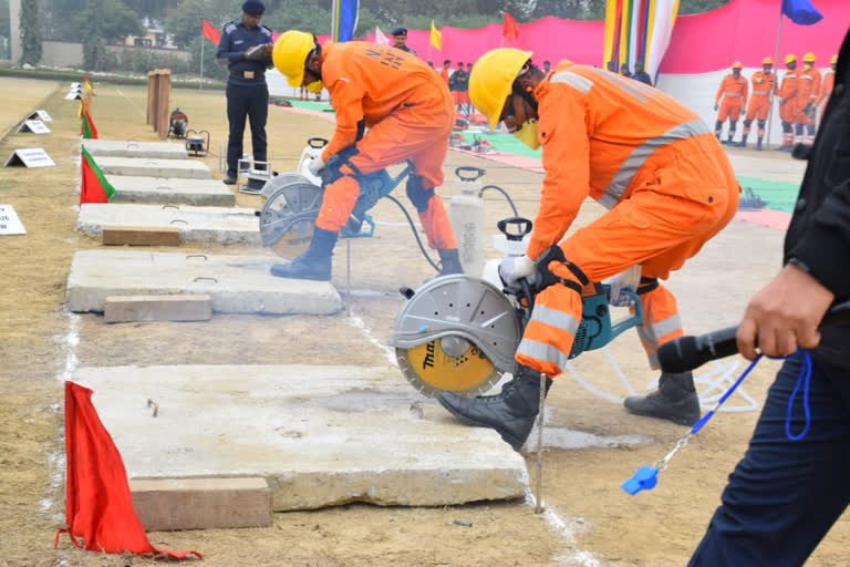 NDRF प्रतियोगिताओं का शुभारंभ,