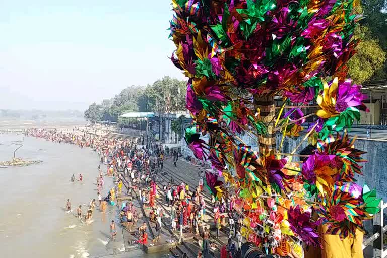 people celebrated makarsankranti with huge pomp in mandla