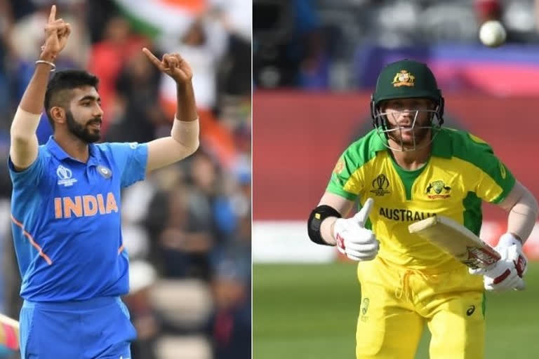 Australian opener David Warner  surprised by the yorkers and bounces of India's pace-spearhead Jasprit Bumrah