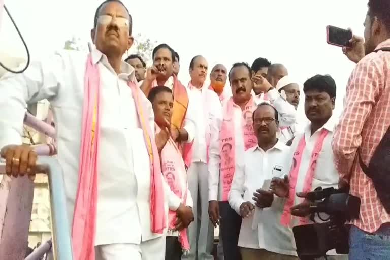 wanaparthy trs municipal elections campaign