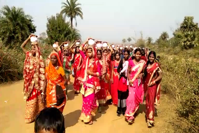 Kalash yatra, कलश यात्रा