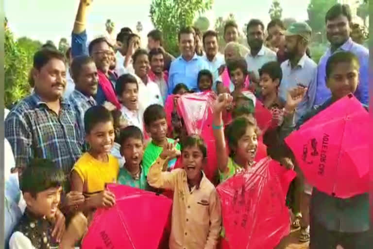 kite festival in Pedda palli district