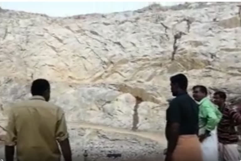 പാറ ക്രഷർ യൂണിറ്റിൽ അപകടം; രണ്ടു മരണം  rock accident death