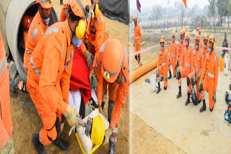 Ghaziabad Completion of competitions in NDRF Eighth Battalion