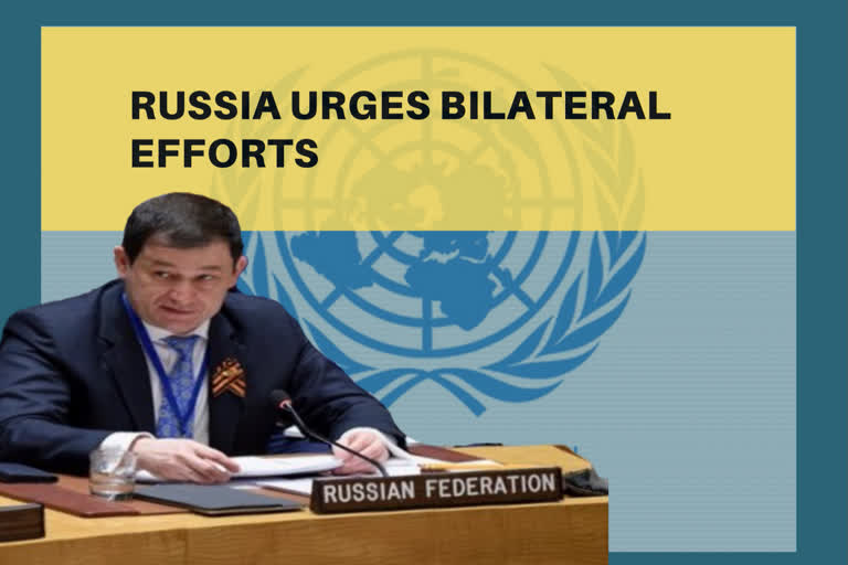 UNSC Closed meeting Russia India Pakistan India Pak Kashmir article 370 bilateral efforts ഇന്ത്യ-പാക് പ്രശ്‌നം റഷ്യ ഐക്യരാഷ്‌ട്ര സഭ