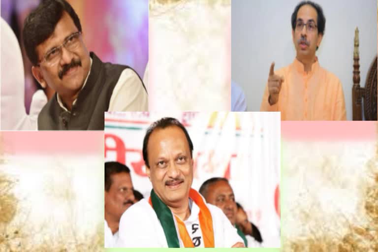 Uddhav thackeray and sanjay raut comment on ajit pawar