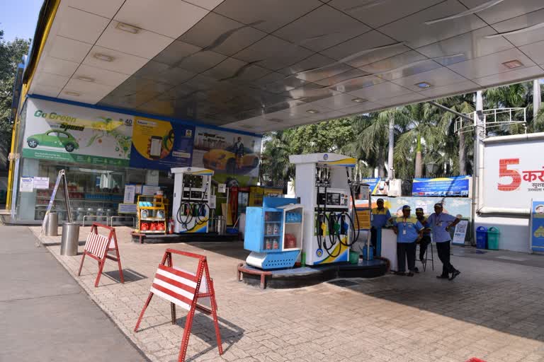 petrol pumps