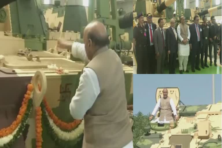 Rajnath Singh flags off 51st K-9 Vajra at L&T gun making facility