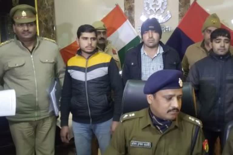 meerut police, meerut police revealed youth murder case, murder of akshay malik, कुख्यात भदौड़ा गैंग के शूटर अक्षय, कुख्यात भदौड़ा गैंग, हत्या का खुलासा, योगेश भदोड़ा गैंग, एसएसपी अजय साहनी