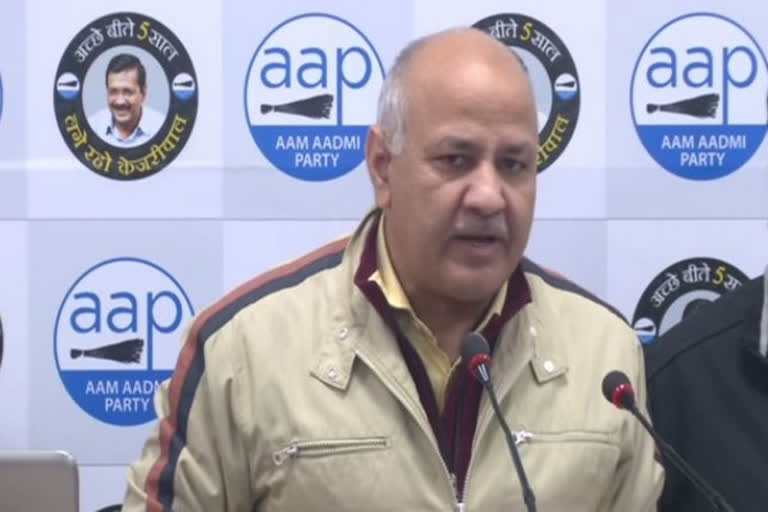 Delhi Deputy Chief Minister Manish Sisodia