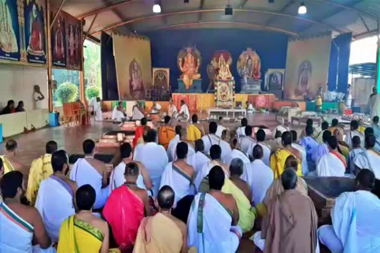 prepared-by-hdd-family-for-mahayaga-in-saradambe-temple-in-chikmagalore