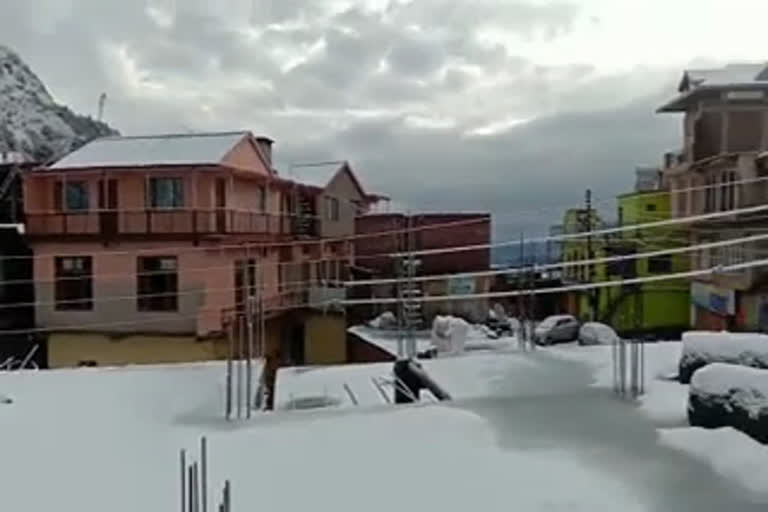 snowfall start in nahan