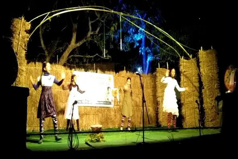 children drama at Kaliabor