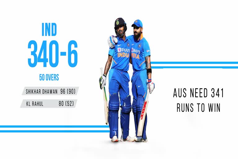 india-vs-australia-2nd-odi-australia-need-341-runs-to-win