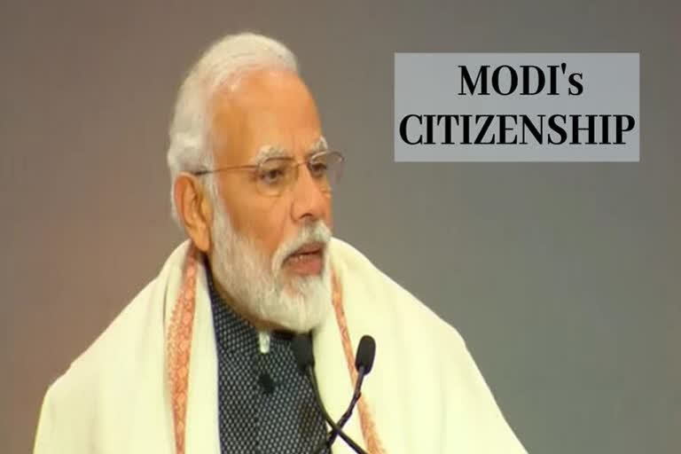 RTI filed to seek for proof of Narendra Modi's citizenship