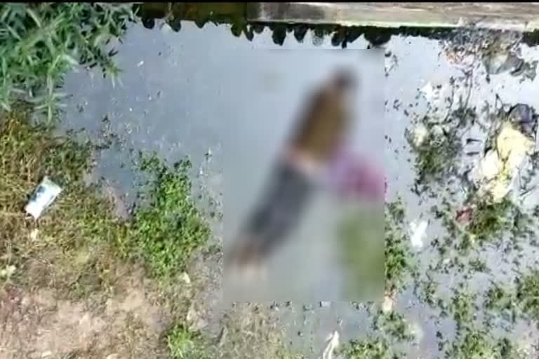 dead body of young man found in drain