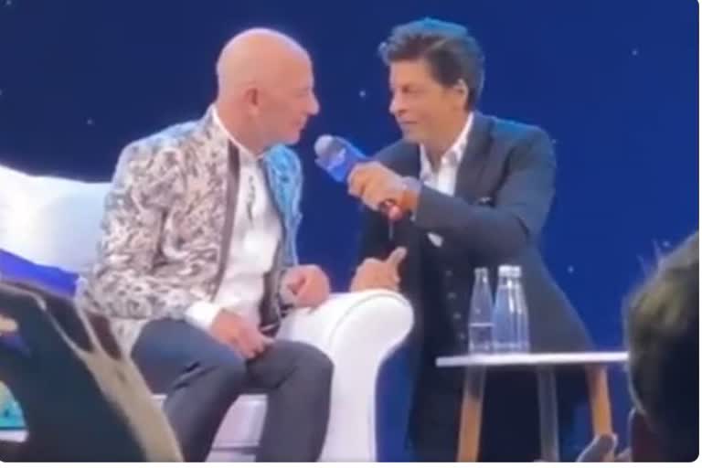 shah rukh khan and Jeff Bezos