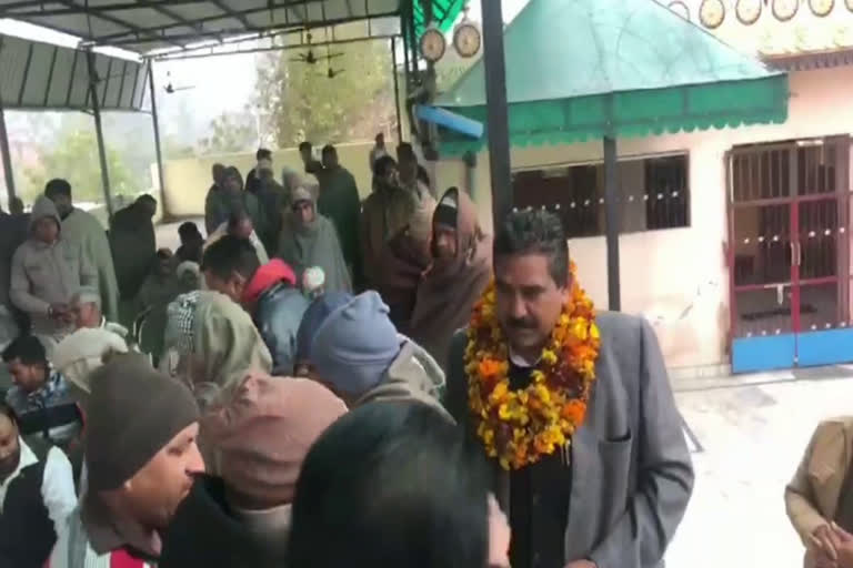 JJP MLA Ramkaran Kala reached in Shahbad kurukshetra