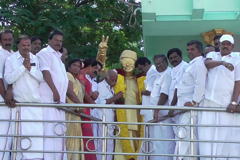 mgr birthday celebration in dharmapuri, எம்ஜிஆர் 103ஆவது பிறந்தநாள் விழா