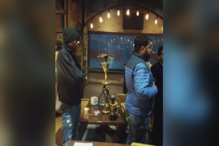 raid on illegal hookah parlours in panchkula