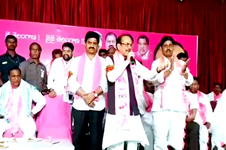 home minister mahmood ali campaign for municipal elections in telangana 2020