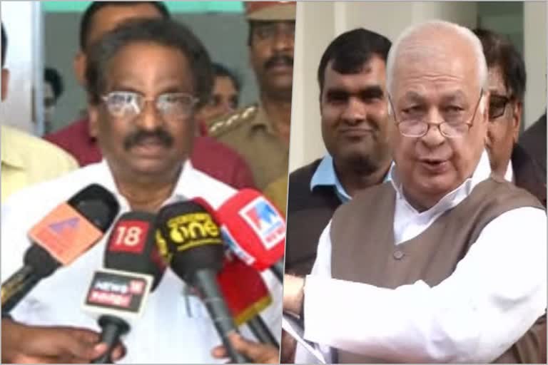 ak balan  ak balan replied to governor  governor on caa supreme court controversy  kerala governor  arif muhammed khan  കേരള ഗവര്‍ണര്‍  എ.കെ ബാലന്‍  പൗരത്വ നിയമ ഭേദഗതി  ഗവര്‍ണര്‍ക്ക് മറുപടി