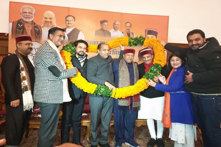 Rajeev Bindal becomes President of Himachal BJP