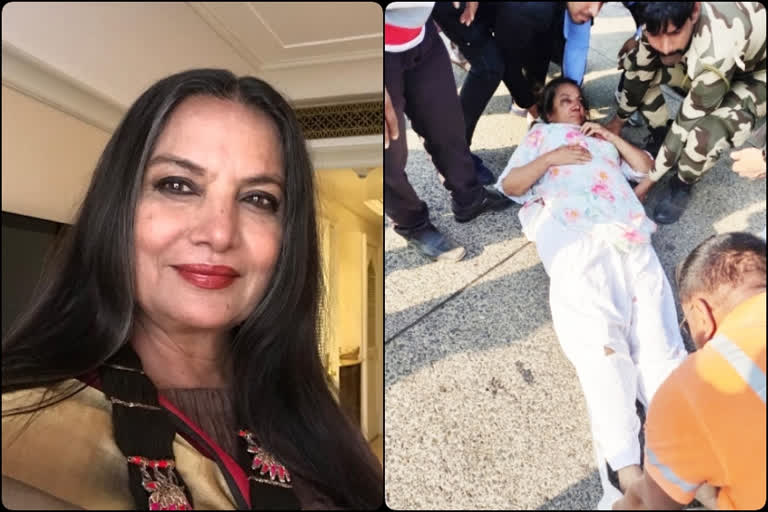 shabana azmi, shabana azmi news, shabana azmi updates,shabana azmi injured in car accident