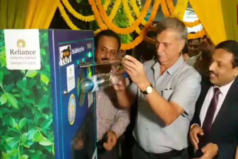 KSCA sets up plastic bottle shredder at Chinnaswamy to combat waste