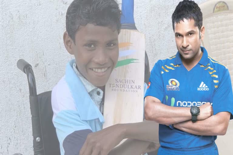 Sachin Tendulkar presented cricket kit to Madaram