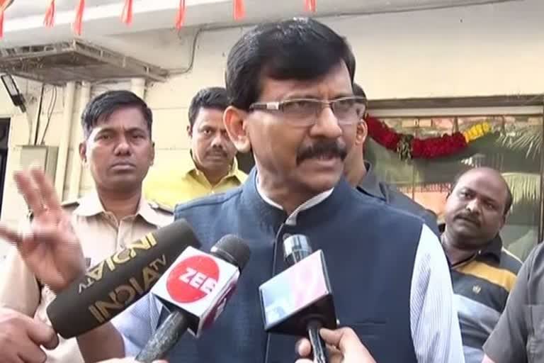 shiva sene spokesperson sanjay raut