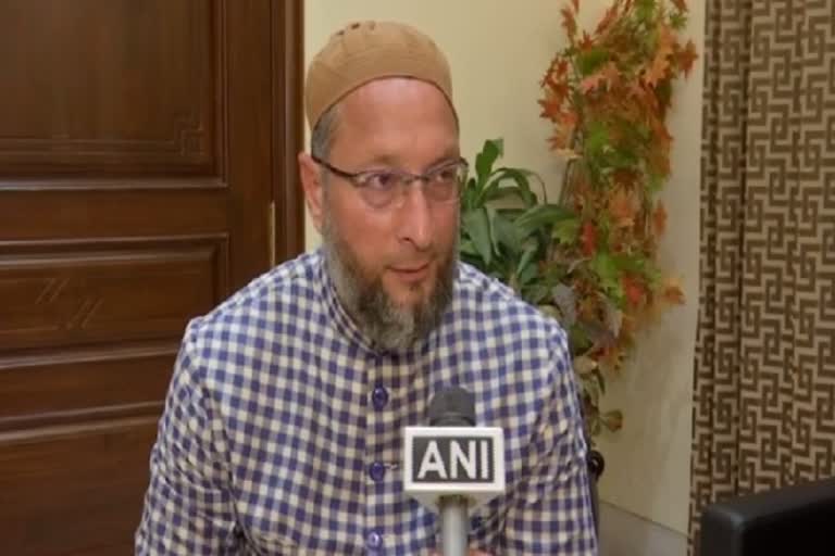 Owaisi hits back at Mohan Bhagwat, ಭಾಗವತ್​ಗೆ ಓವೈಸಿ ತಿರುಗೇಟು